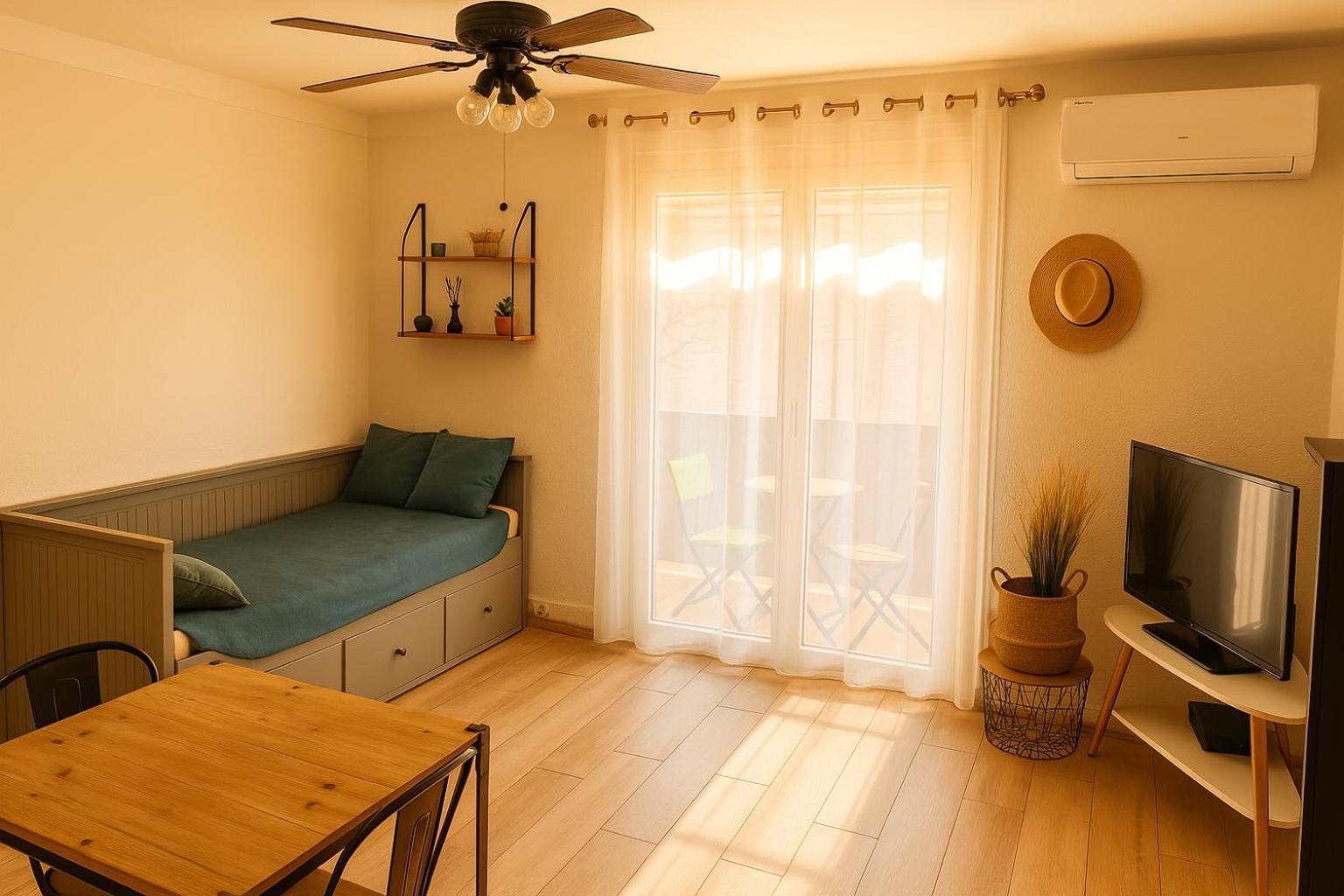 "Cosy" Appartement Confort De 50M2 A 150M De La Mer Et Du Centre Ville, Parking Gratuit Canet-en-Roussillon Kültér fotó